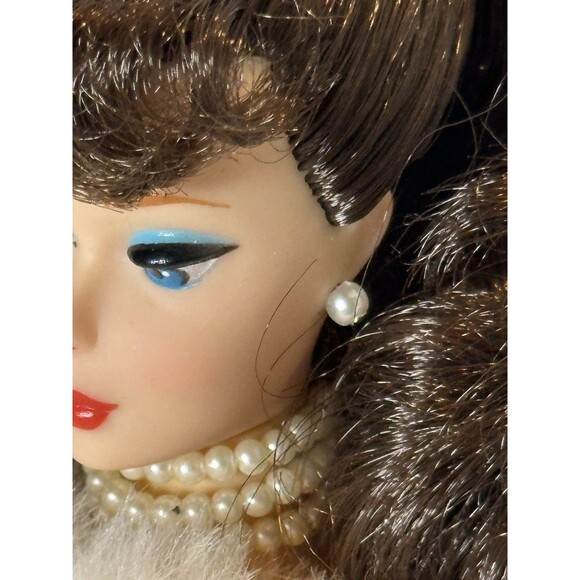 Barbie Enchanted Evening Brunette Doll 1958 Reproduction Vintage Mattel 1993 - Picture 5 of 6